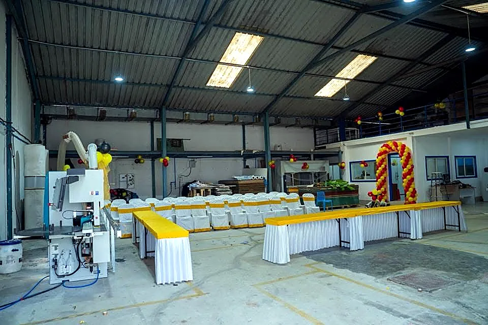 The Dream Interiors manufacturing floor in Bengaluru