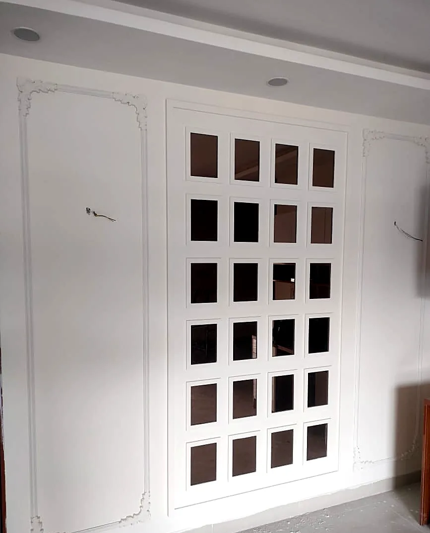 Moulded Panel Wall